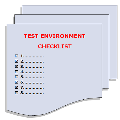test environment checklist image
